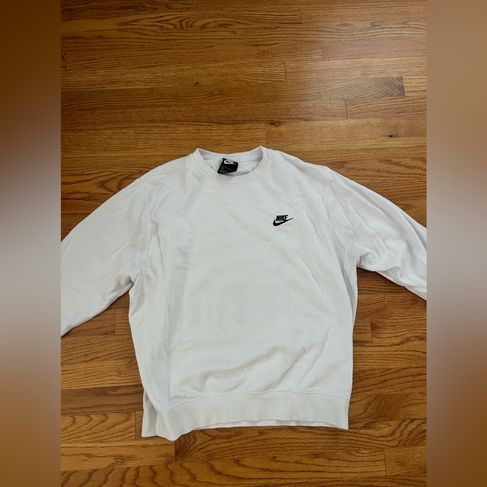 White Nike Crewneck